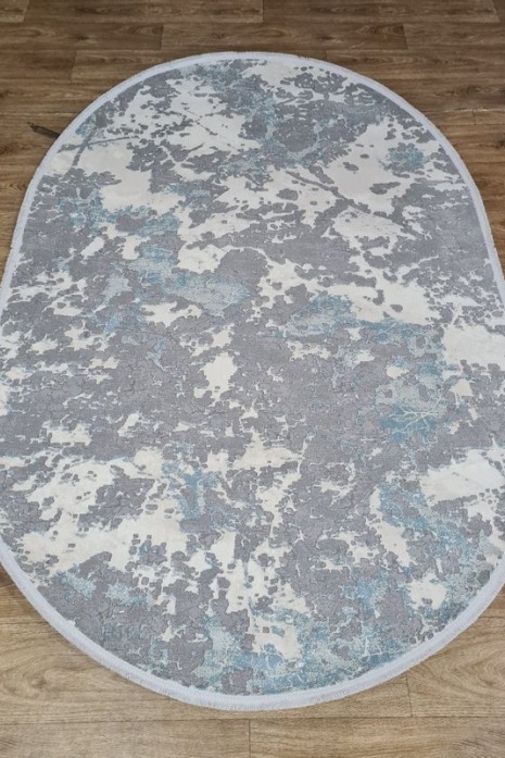 Килим Luxury 05917a blue овал